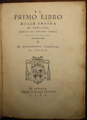 Il primo Libro della Eneida di Vergilio, ridotto da Giovanni …