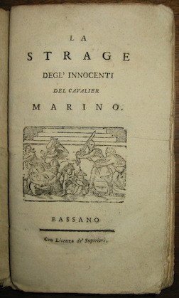 La strage degl’innocenti del Cavalier Marino