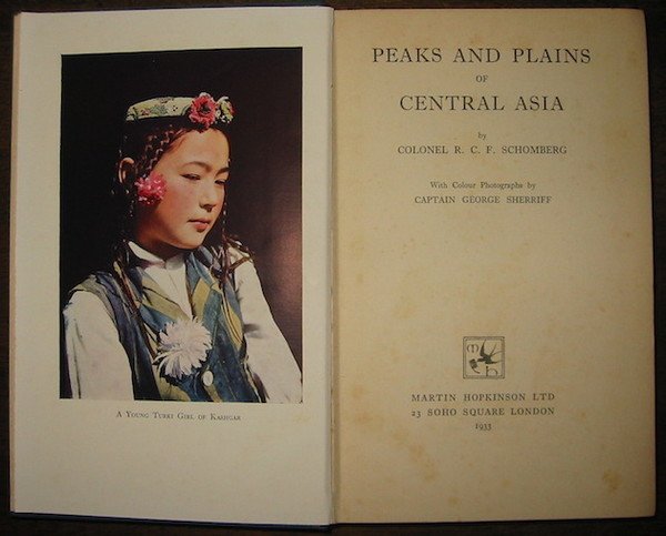 Peaks and plains of Central Asia. with colour photographs by …