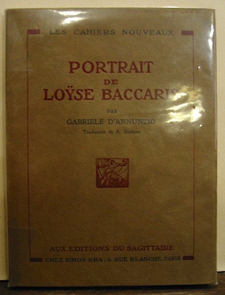 Portrait de Loyse Baccara. Traduction de A. Doderet