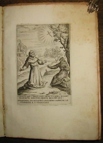 S. Francisci historia cum iconibus in aere excusis ad Ill.mo …