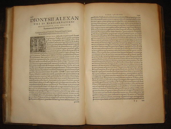 Dionysii Alexandri F. Halicarnassen. Antiquitatum sive originum Romanarum Libri X. …