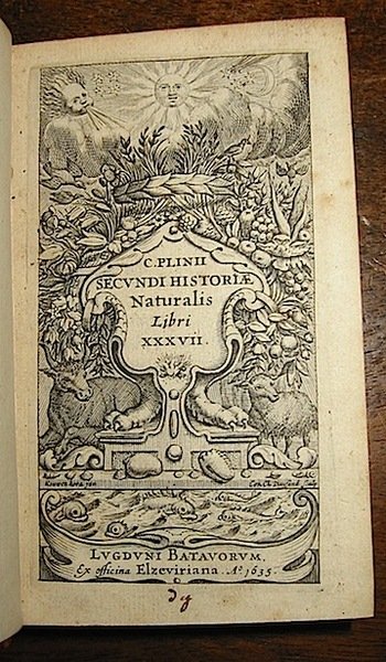 C. Plinii Secundi Historiae Naturalis Libri XXXVII