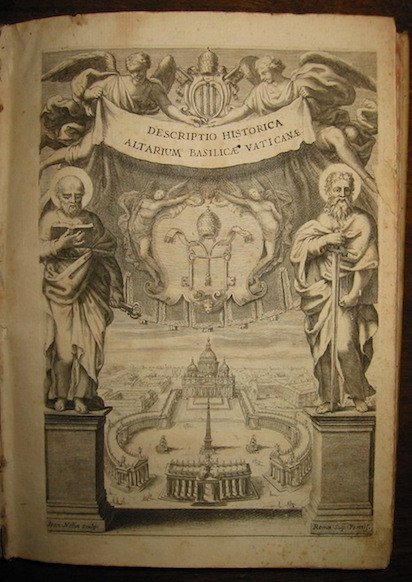 Altarium et reliquiarum Sacrosanctae Basilicae Vaticanae. Descriptio historica Scriptoribus, & …