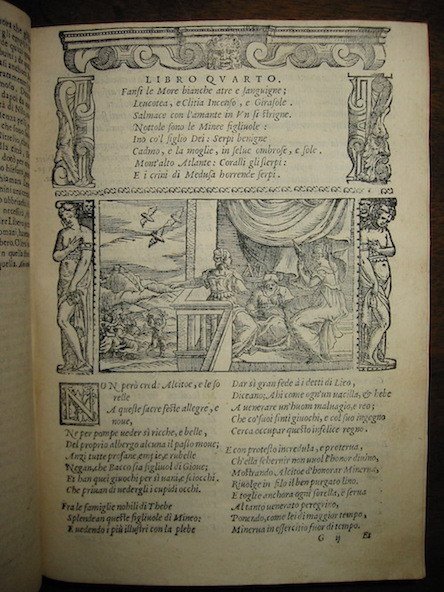 Le Metamorfosi di Ovidio. Ridotte da Giovanni Andrea dell’Anguillara, in …