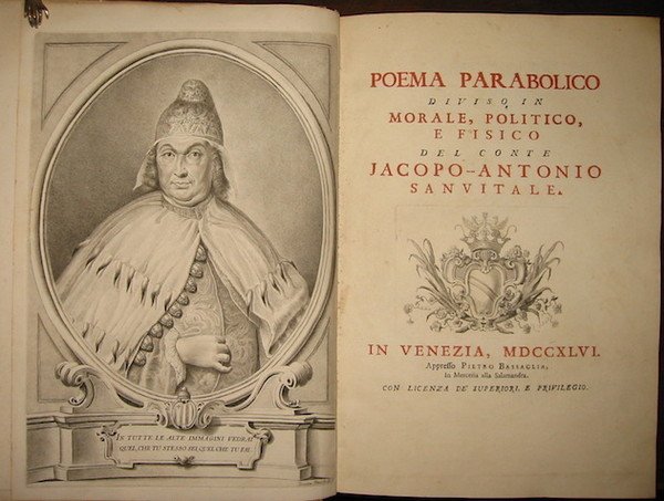 Poema parabolico diviso in morale, politico e fisico del Conte …