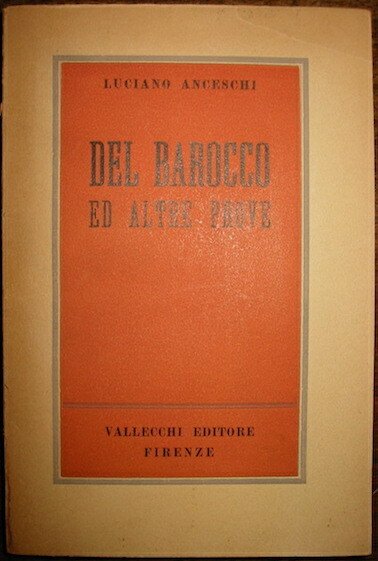 Del barocco ed altre prove