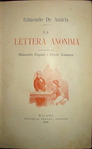 La lettera anonima illustrata da Mainardo Pagani e Ettore Ximenes