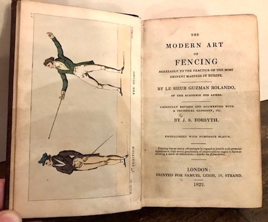 The modern art of fencing agreeably to the practice of …