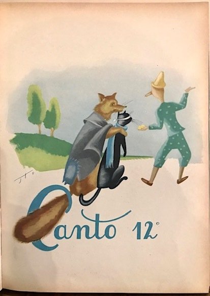 Pinocchio ridotto in versi da Grisostomo. Illustrato da Sto