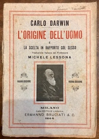 L’origine dell’uomo e la scelta in rapporto col sesso. Traduzione …