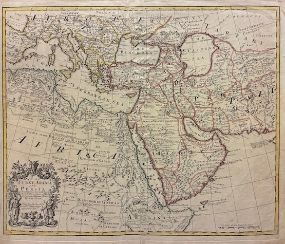 A map of Turky, Arabia and Persia corrected from the …