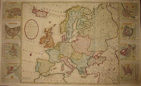 A new and accurate map of Europe from the best …