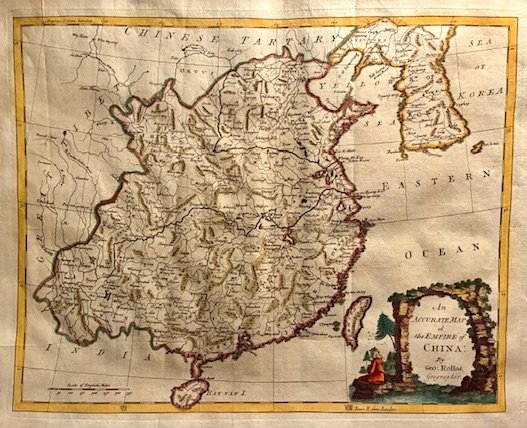 An accurate map of the Empire of China by George …