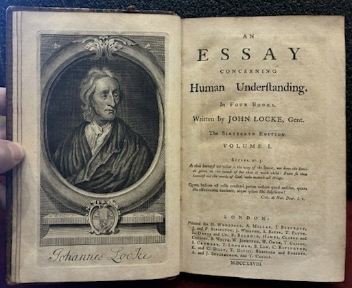 An Essay concerning human understanding. In four Books. The sixteenth … | Immagine principale