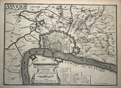 Anvers (Antwerp). Le Marquisat du St. Empire consistant en la … | Immagine principale