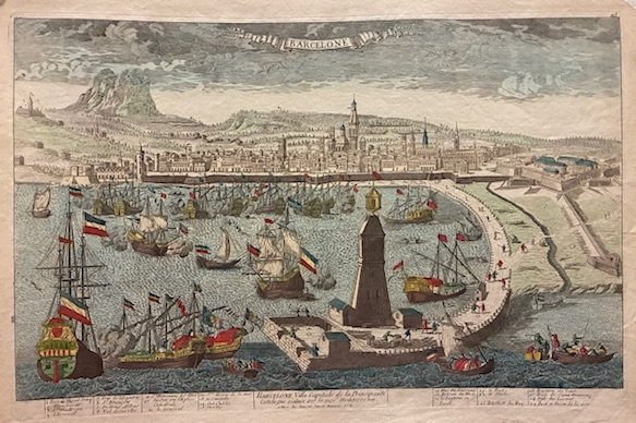 Barcelone, Ville capitale de la Principaute Catalogne scituée sur la …