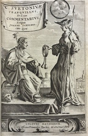 C. Svetonius Tranquillus, et in eum Commentarius, exhibente Joanne Schildio | Immagine principale