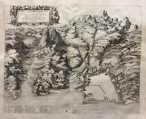 Candiae urbis a turca 1647 obsessae delineatio, auctore Nicolao Baumanno | Immagine principale