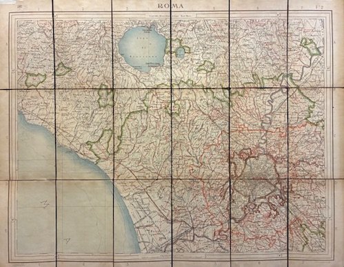 Carta dell’Agro romano in quattro fogli coi confini delle Tenute … | Immagine Gallery 2