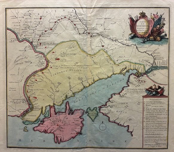 Carte de la petite Tartarie dressée par ordre de l’Imperatrice …