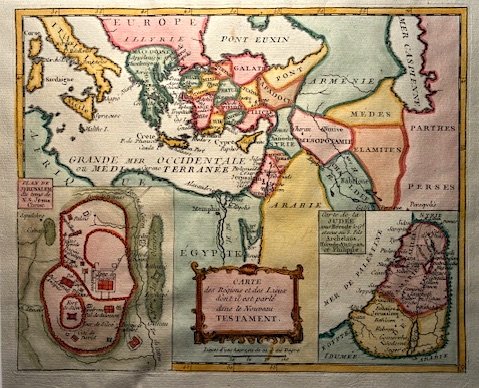 Carte des Regions et des Lieux dont il est parlé …
