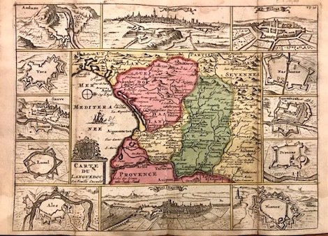 Carte du Languedoc