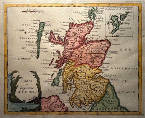 Carte du Royaume d’Ecosse