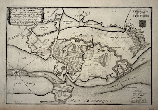 Copenhague. Ville Capitale du Royaume de Danemarq et sejour ordinaire … | Immagine principale