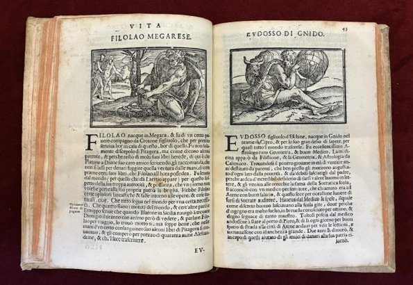 Delle Vite de’ Filosofi di Diogene Laertio, Libri X. Ripieni … | Immagine Gallery 3