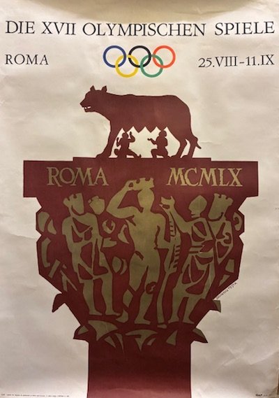 Die XVII Olympischen Spiele. Roma 25.VIII-11.IX