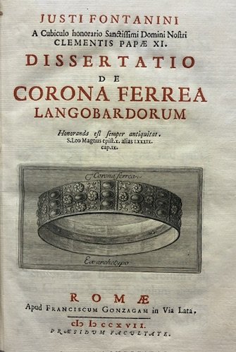 Dissertatio de Corona ferrea Langobardorum | Immagine Gallery 1