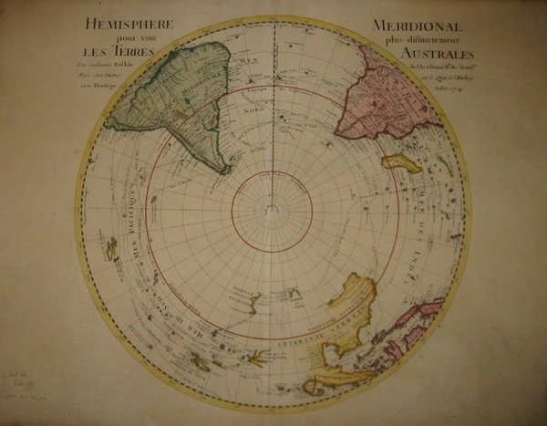 Hemisphere septentrional pour voir plus distinctement les Terres Arctiques (e …