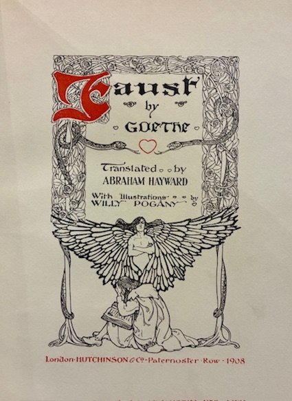 Faust by Goethe. Translated by Abraham Hayward with illustrations by …