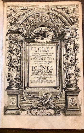 Flores seraphici ex amoenis annalium hortis adm. R.P.F. Zachariae Boverij … | Immagine Gallery 1