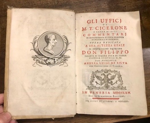 Gli Ufficj di M.T. Cicerone e sopra di essi Commentarj …