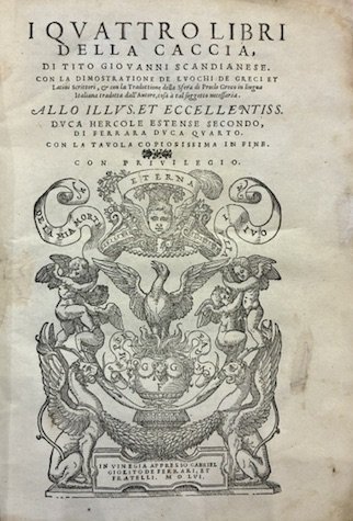 I quattro Libri della caccia. Con la dimostratione de luochi … | Immagine Gallery 2