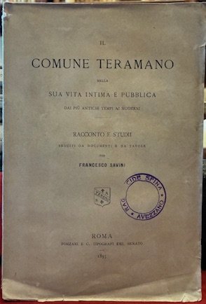 Il comune teramano nella sua vita intima e pubblica dai …