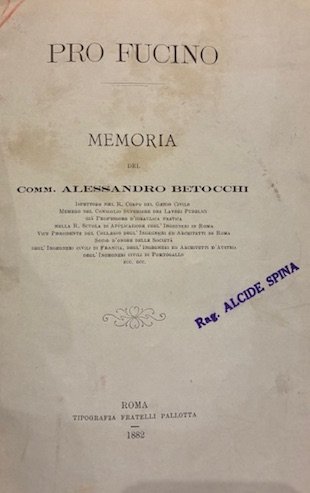 Il Fucino. Dalla ‘Nuova Antologia’