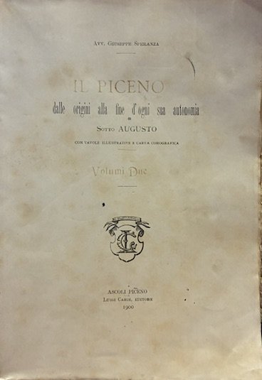 Il Piceno. Dalle origini alla fine d’ogni sua autonomia sotto … | Immagine Gallery 2