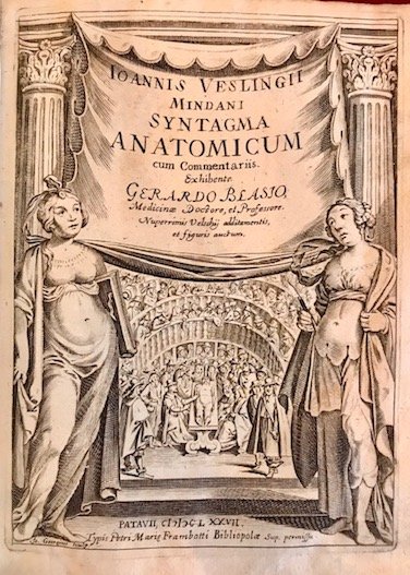 Ioannis Veslingii Syntagma anatomicum, commentario atque appendice ex veterum, recentiorum, … | Immagine Gallery 1