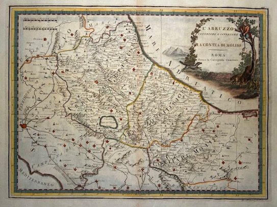 L’Abruzzo ulteriore e citeriore e la Contea di Molise | Immagine principale