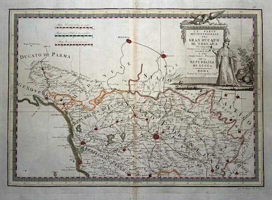 La Parte settentrionale del Gran Ducato di Toscana che comprende … | Immagine principale