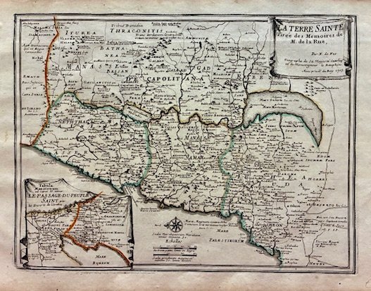 La Terre Sainte tirée des Memoires de M. de la …