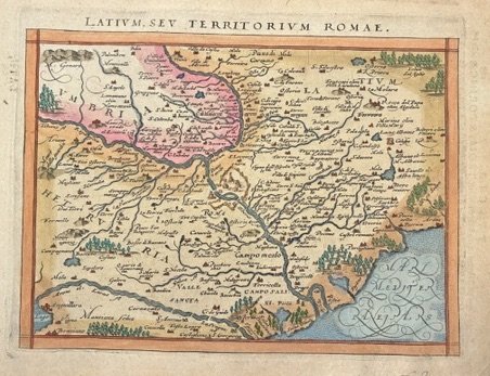 Latium sive Campania di Roma | Immagine principale