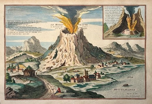 Le Mont Vesuve ou Montagne de Somma pres de Naples | Immagine principale