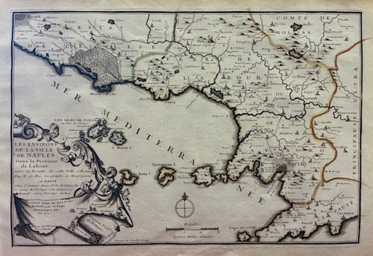 Les environs de la ville de Naples, dans la Province …