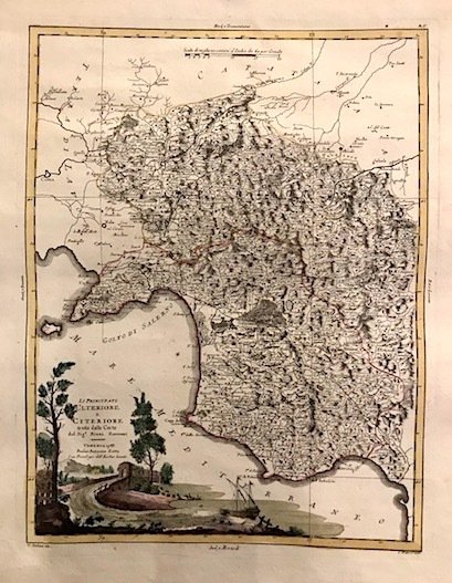 Li Principati ulteriore e citeriore tratta dalle carte del Sig. …