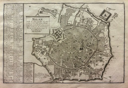 Milan. Ville des plus grandes, des plus riches, et des …