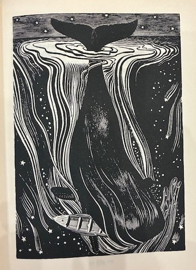 Moby Dick or the whale. Illustrated by Rockwell Kent